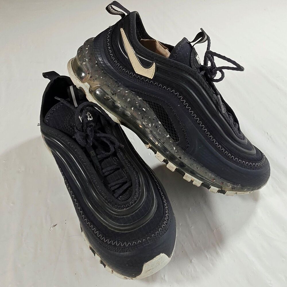 Nike Air Max 97 Terrascape Shoes Mens Size 8 Black Running Athletic DJ5019-001